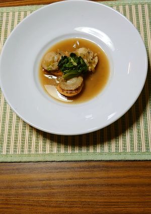ヨウサマの減塩ホタテの中華煮-レシピのメイン写真