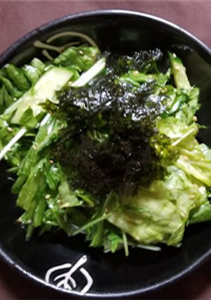 焼肉と一緒に♪特製やみつきチョレギサラダ-レシピのメイン写真