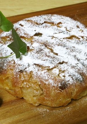 りんごとクランベリーで米粉ケーキ♪♪-レシピのメイン写真