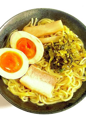 高菜醤油ラーメン-レシピのメイン写真