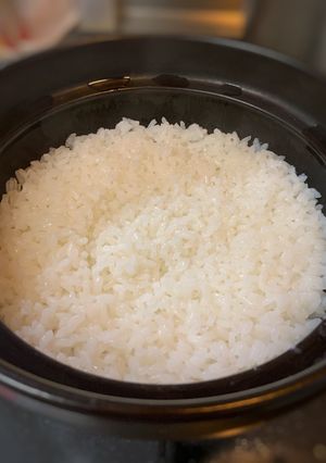 1人用土鍋でご飯炊き-レシピのメイン写真