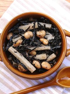 大根ひじき大豆のパリポリ白だしマヨ炒め-レシピのメイン写真