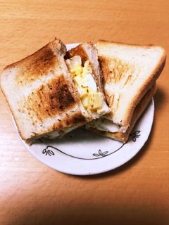 簡単玉子トースト!-レシピのメイン写真