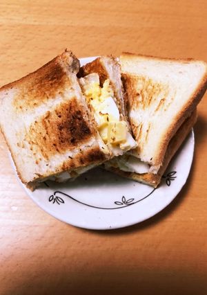 簡単玉子トースト！-レシピのメイン写真