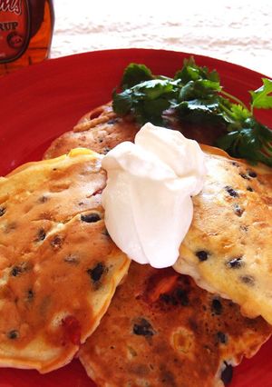 メキシカンなパンケーキ-レシピのメイン写真