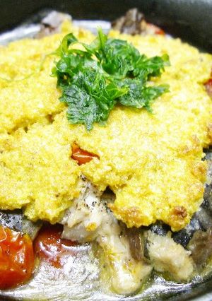 ★簡単サバの水煮のカリカリパン粉焼き★-レシピのメイン写真