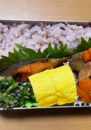 20201126中学2年男子お弁当-レシピのメイン写真