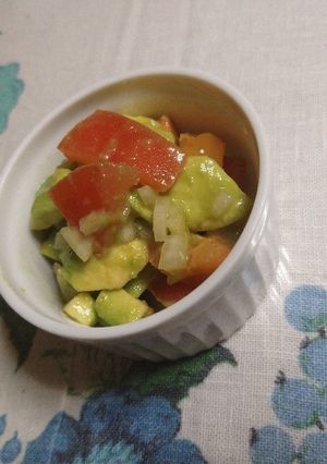ビストロの味☆アボカドとトマトのサラダ☆-レシピのメイン写真