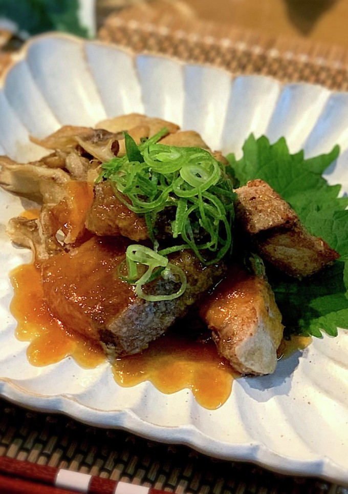 ぶりの竜田揚げ＊ゆずみぞれソース-レシピのメイン写真