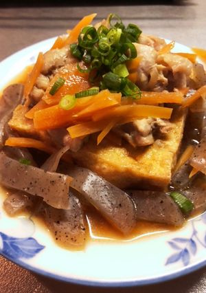 簡単☆低糖質厚揚げで主菜-レシピのメイン写真