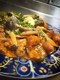 揚げ茄子とソーセージのトマト煮-レシピのメイン写真