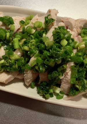 柔らか胸肉ねぎ塩ダレ-レシピのメイン写真