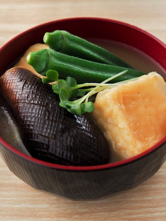 揚げ出し豆腐みそ汁♪-レシピのメイン写真