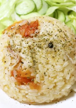 トマトまるごと炊込みごはん【ＪＡ福井県】-レシピのメイン写真