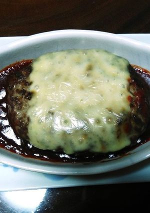 チーズハンバーグ-レシピのメイン写真