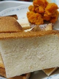 パンの耳&南瓜のディップでおやつタイム-レシピのメイン写真