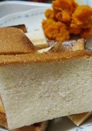 パンの耳＆南瓜のディップでおやつタイム-レシピのメイン写真