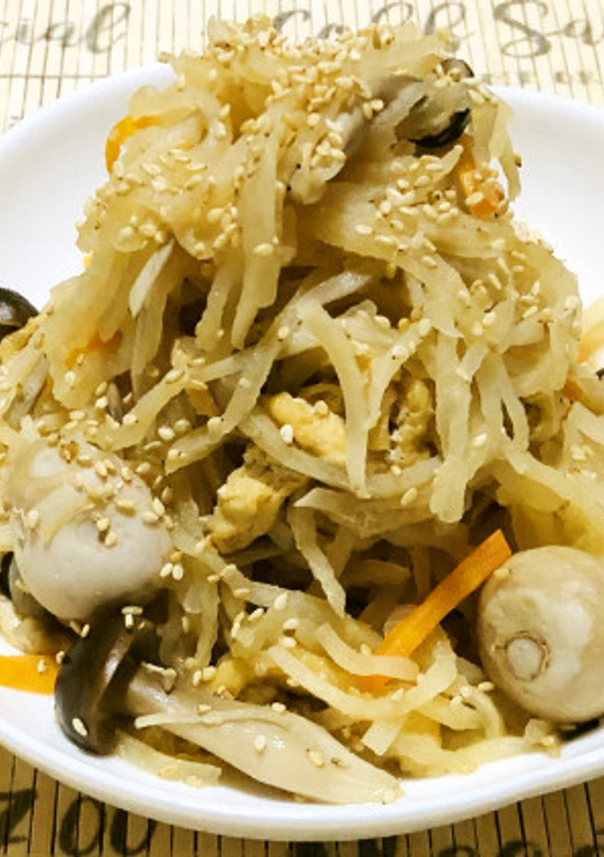 キノコと根菜の切り干し大根-レシピのメイン写真