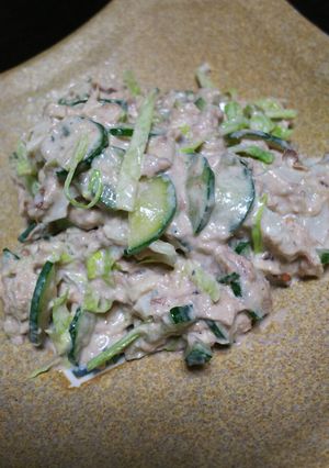 サバ缶で簡単サラダ♪-レシピのメイン写真