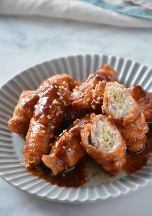 豚肉の生姜味噌巻き-レシピのメイン写真