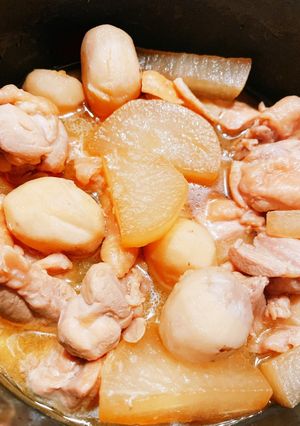 里芋大根鶏肉の煮物-レシピのメイン写真