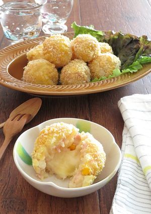 コーンとベーコンのチーズコロッケ-レシピのメイン写真