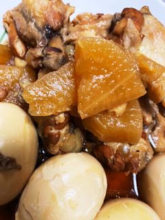 大根トロトロ!圧力鍋で手羽元and大根煮-レシピのメイン写真