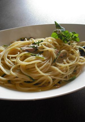 ツナとニラのパスタ♪-レシピのメイン写真