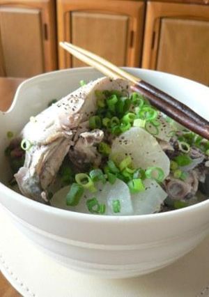 ♦♦ 大根と魚のアラの塩しょうが煮 ♦♦-レシピのメイン写真