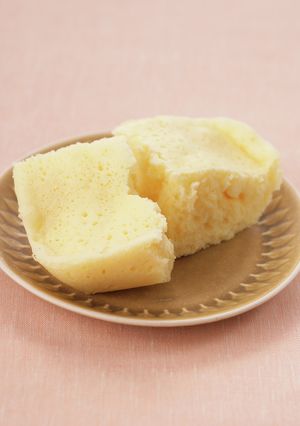 プレーン蒸しケーキ【レンジで4分10秒】-レシピのメイン写真