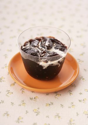 コーヒーゼリー【レンジで20秒】-レシピのメイン写真