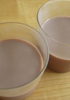 ゼラチンで簡単ココアプリン-レシピのメイン写真