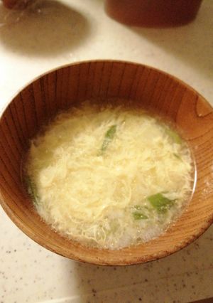 お母さん特製卵スープ-レシピのメイン写真