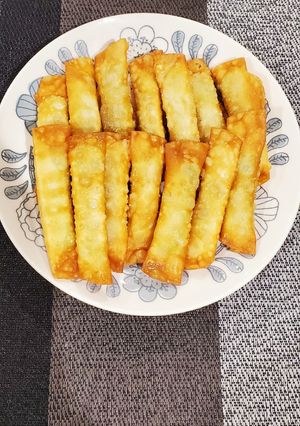 餃子の皮が余ったら②　♪枝豆スティック♪-レシピのメイン写真