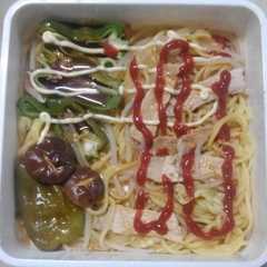 รูปของ レンチンでお手軽・ノンオイル無水蒸し焼きそば