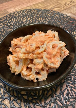 簡単☆病みつきレンコン明太-レシピのメイン写真