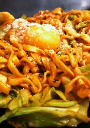 プルダック炒め麺 アレンジ-レシピのメイン写真