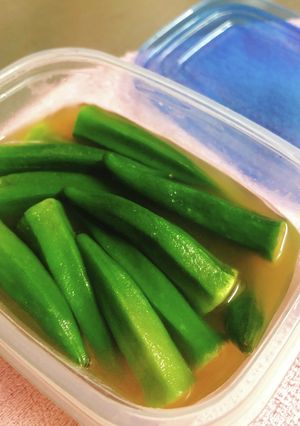 やみつき!オクラの煮びたし-レシピのメイン写真