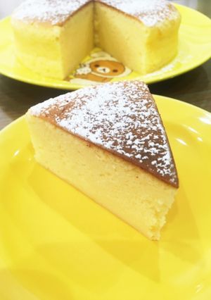 スフレチーズケーキ-レシピのメイン写真