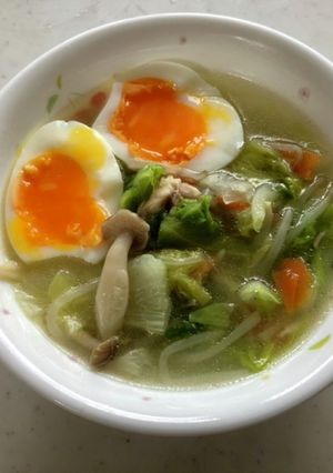 塩ラーメン風鍋-レシピのメイン写真