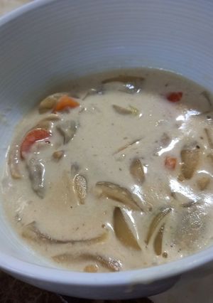 バターなしでも濃厚！豆乳クリームスープ-レシピのメイン写真