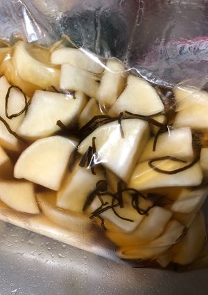 焼酎で漬けた無限たくあん-レシピのメイン写真