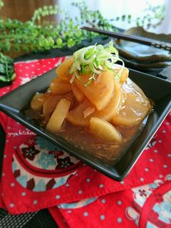 レンジで簡単☆大根とツナの旨煮。-レシピのメイン写真