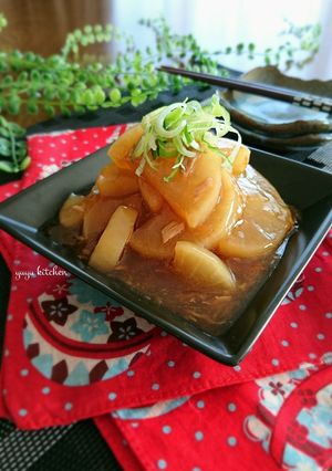 レンジで簡単☆大根とツナの旨煮。-レシピのメイン写真