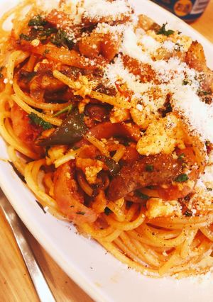 うちのナポリタン-レシピのメイン写真