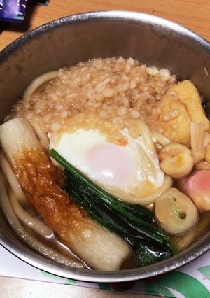 ひとり鍋焼きうどん-レシピのメイン写真