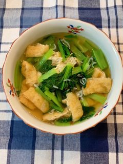 小松菜とジャコのサッと煮-レシピのメイン写真
