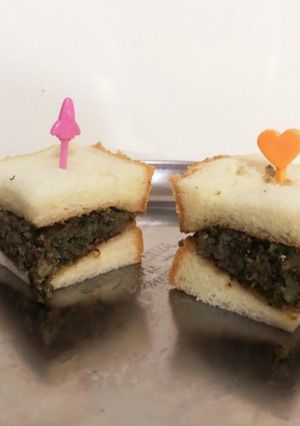 しめ鯖ミンチのバターサバサンド-レシピのメイン写真