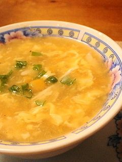 *朝食に*中華風コーン卵スープ*-レシピのメイン写真