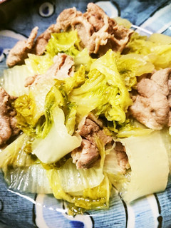 牡蠣だししょうゆで作る、白菜と豚肉の煮物-レシピのメイン写真